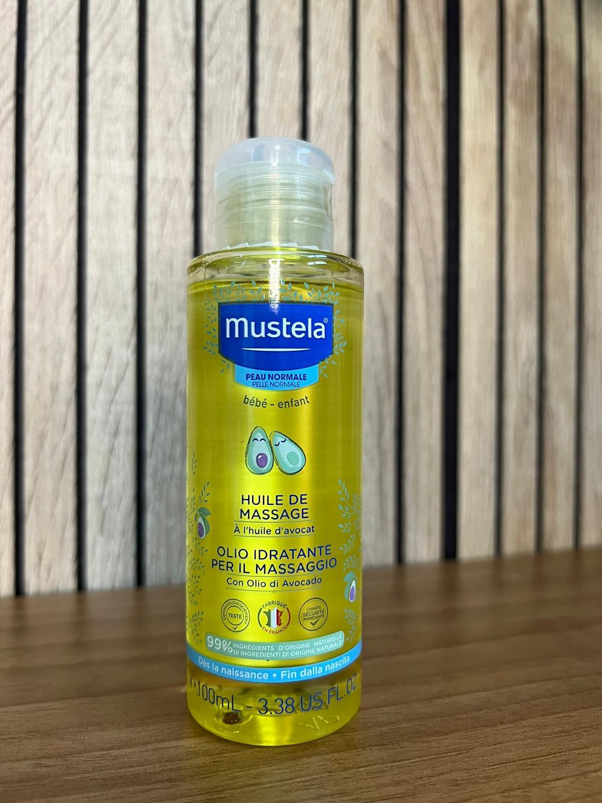 olio massaggio mustela